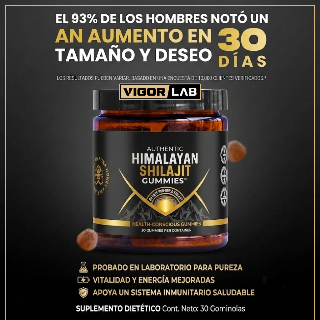 Authentic Himalayan Shilajit Gummies – Vigor Lab
